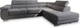Masseno Ecksofa APIRO mit Schlaffunktion L-Form, Sofa mit Bettkasten