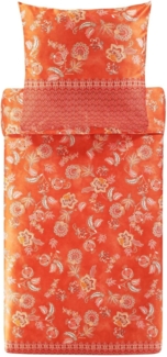 Bassetti Bettwäsche CHIAIA, Satin, 1 teilig, aus satinierter Baumwolle und Reißverschluss