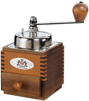 Zassenhaus Kaffeemühle Montevideo Nussbaum/ Birne