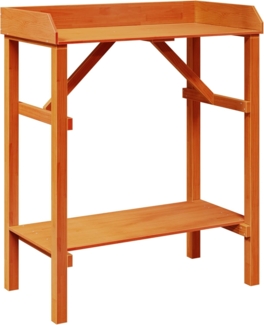 vidaXL Pflanzenständer Braun 75 x 40 x 90 cm Massivholz Kiefer 4012188