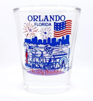 Orlando Florida Great American Cities Collection Shot Glas