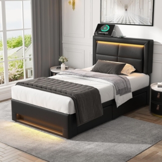 OKWISH 4-Fußstuhl Leisure Esszimmerstühle Akzentstuhl Lounge Stuhl (mit Eisenmetallfüßen 2-teilig/SET, 2 St)