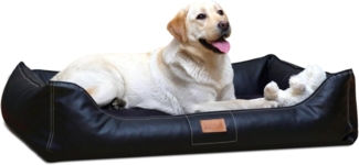 MADDOX EASY CLEAN Orthopädisches Hundebett - 100x75cm, 03 Schwarz