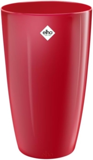Elho Brussels Diamond Rund Hoch 27 - Blumentopf - Lovely Rot - Drinnen - Ø 27 x H 44 cm