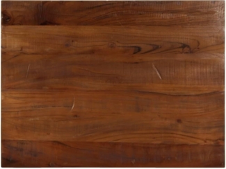 vidaXL Tischplatte 70x50x2,5 cm Rechteckig Altholz Massiv 371187