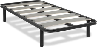 Ferlex - Lattenrost 80x200 cm Essential mit Breiten Leisten | Inklusive 6 Bettbeine von 25 cm | Stabiles und Robustes Bett | Sehr vielseitiger Lattenrost