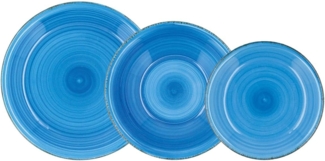 Quid Vita Geschirrset, 18-teilig 32 x 30 x 30 cm blau