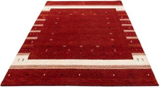 Morgenland Gabbeh Teppich - Loribaft Indus - 203 x 141 cm - rot