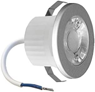 3w Mini LED Einbauleuchte Einbaustrahler Einbauspot Spot Silber 240 Lumen Schutzart IP54 Kaltweiß