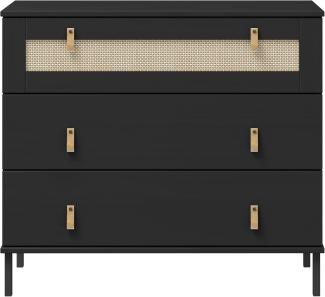 Woodroom Sideboard Valenica, Kiefer massiv lackiert, BxHXT 90 x 80 x 40 cm