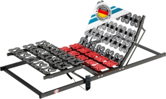 TerraMed T-Flex 90x200 cm, elektrischer Lattenrost mit flexiblen Teller Modulen