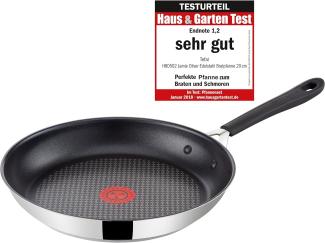 Tefal H80502 Jamie Oliver Pfanne 20cm Induktion, Edelstahl Bratpfanne Antihaft