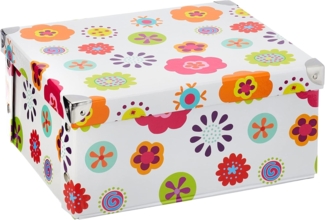 Zeller Present Aufbewahrungsbox Aufbewahrungsbox "Kids, Pappe, Dekor, 31 x 26 x 14 cm