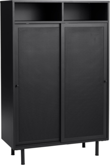 FJORDFORM Schrank, Schwarzes Metall