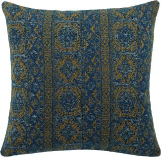 Homing Kissenhülle Marrakech 45x45 blau Kissen Bezug Wohnzimmer Geometrisch