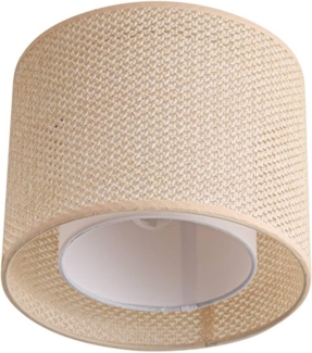 Lindby Deckenleuchten Soula, Kunststoff Creme IP20, 1 x 15 W LED