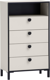 Schildmeyer Midischrank Edda, Breite 60 cm, Metallgriffe Made in Germany