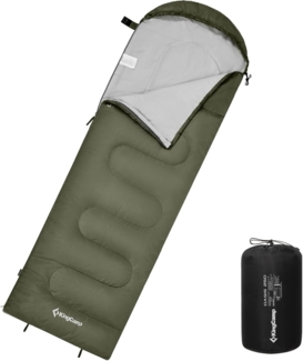 KingCamp Deckenschlafsack Decken Schlafsack Oasis 250 Sommer, Camping Outdoor 2,2m Lang&Breit -3°C