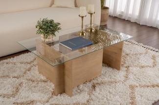 Couchtisch, 'Vetrino', 40 x 65 x 105, Honigeiche