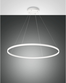 Giotto 100 cm Pendelleuchte Weiß Smart Luce