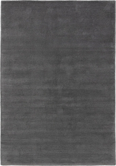 benuta Wollteppich Bent, rechteckig, Höhe: 6 mm, 100% Wolle, handgetuftet, Uni, Natural Living, Wohnzimmer