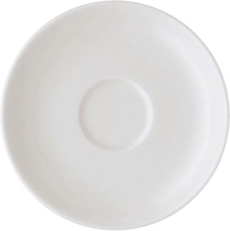 Arzberg Form 2000 Untertasse für Espressotasse 90 ml, Unterteller, Unter Teller, White, Porzellan, 12 cm, 42000-800001-14721