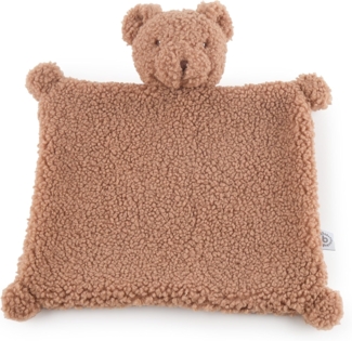 BIECO Schnuffeltuch Bieco Schmusetuch Bär Mika aus Bouclé