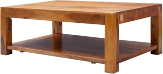 Massivmoebel24 Couchtisch Couchtisch Akazie 120x75x45 honig lackiert OXFORD #0318