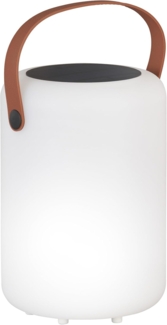 FHL easy 850324 LED Akku Tischleuchte Orno Solar weiß RGBW dimmbar 20cm