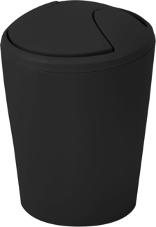 Abfalleimer Move - Schwarz 2 Liter