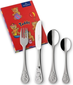 Villeroy & Boch Teddy Kinderbesteck 4-teilig