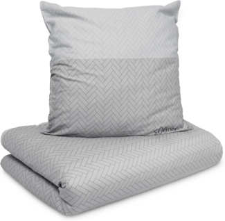 s.Oliver Bettwäsche Satinbettwäsche s.Oliver, Mako-Satin, 2 teilig, im minimalistischen Wendedesign