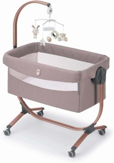 Baby Beistellbett Cullami | Mehr Farben verfügbar | inkl. Wippfunktion | 8-fach höhenverstellbar