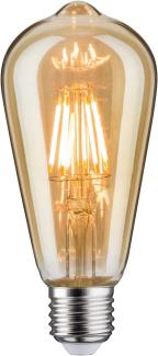 Paulmann 28523 LED Vintage-Kolben ST64 6W E27 Gold Goldlicht dimmbar