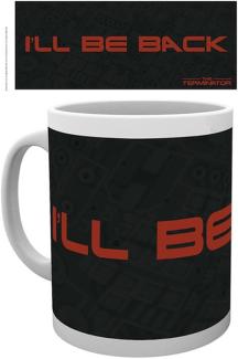 empireposter Terminator, The Be Back Text Keramik Tasse Größe Ø8,5 H9,5cm