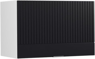 Hängeschrank Fame-Line Schwarz gestreift 60 cm Flach Vicco