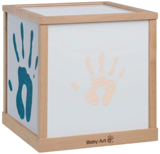 Baby Art Family House Personalisierbare Handabdruck-Lampe für Kinder, Nachtlicht für Kinder