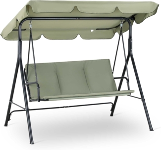 Strattore Hollywoodschaukel Gartenschaukel / Gartenliege 175 x 110 x 153 cm - Grün
