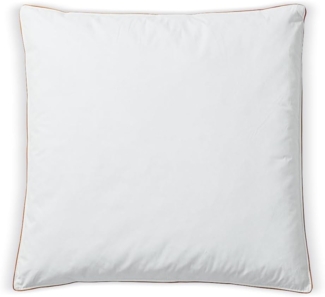 RIBECO Gänsefederkopfkissen Kalle, Füllung: Gänsefedern & -Daunen, Bezug: 100% Baumwolle, nachhaltig und pflegeleicht!