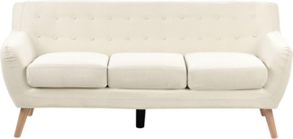 3-Sitzer Sofa hellbeige hellbraun MOTALA