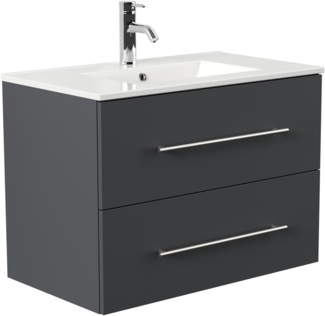 Badmöbel Firenze 80 SoftClose grafit : Grafit