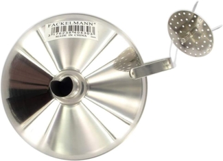 Fackelmann Edelstahl Trichter Ø 14 cm Einfülltrichter Flaschentrichter
