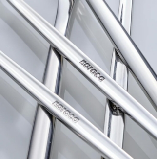 Karaca Besteck-Set Karaca Orion Platin 12-Personen 84-Teiliges Besteckset Besteck Set, 12 Personen, Besteck Set mit Messer Gabel Löffel Essbesteck Spülmaschinenfest