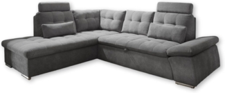 Entdecken Sie zeitlose Eleganz: Das Nalo Schlafsofa von ED Exciting Design mit verstellbaren Armlehnen und Bettkasten