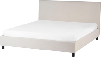 Polsterbett 'SENNEZ' Lattenrost Beige 180x200 cm