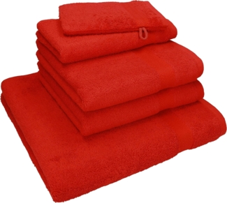 Betz Handtuch Set 5-TLG. Handtuchset NICE PACK 100% Baumwolle, 100% Baumwolle