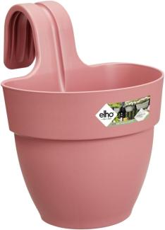 elho Vibia Campana Easy Hanger S 21 - Übertopf für Balkon & Außen - Ø 20. 5 x H 26. 5 cm - Rosa/Puderrosa