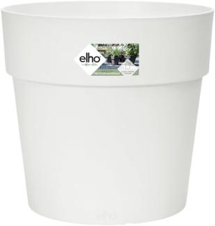 Elho Vibia Straight Rund 40 - Blumentopf - Weiss - Draußen - Ø 40 x H 36. 6 cm