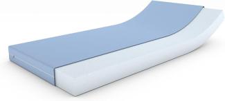 MSS®VitalFoam®Wellness Matratze Memory Marken Kaltschaum / 130x200 cm/ohne Zonen