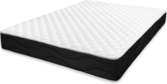 amuéblate online Viskoelastische Matratze Venus wendbar (Winter-Sommer), Härtegrad mittel bis hoch, Dicke 20 cm, milbendicht, antibakteriell und hypoallergen, 80x190 cm